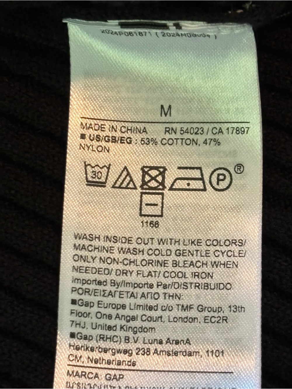 GAP Black Sleeveless Ribbed Maxi Dress - Picture 9 of 13